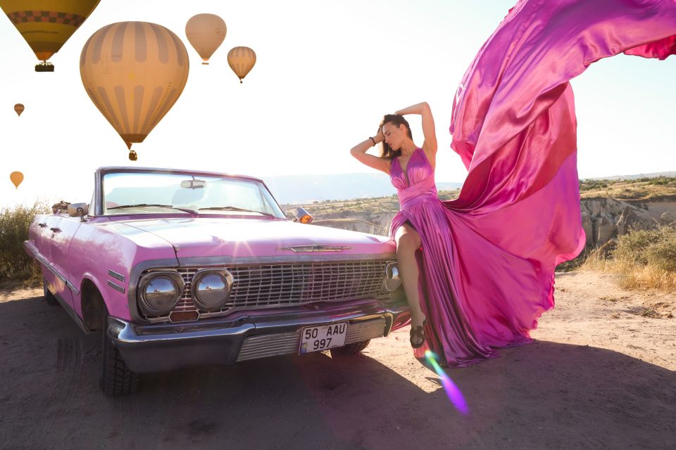 Cappadocia: Photo Shooting With Flying Dresses
