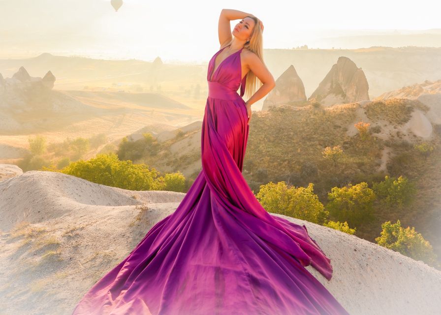 Cappadocia: Photo Shooting With Flying Dresses