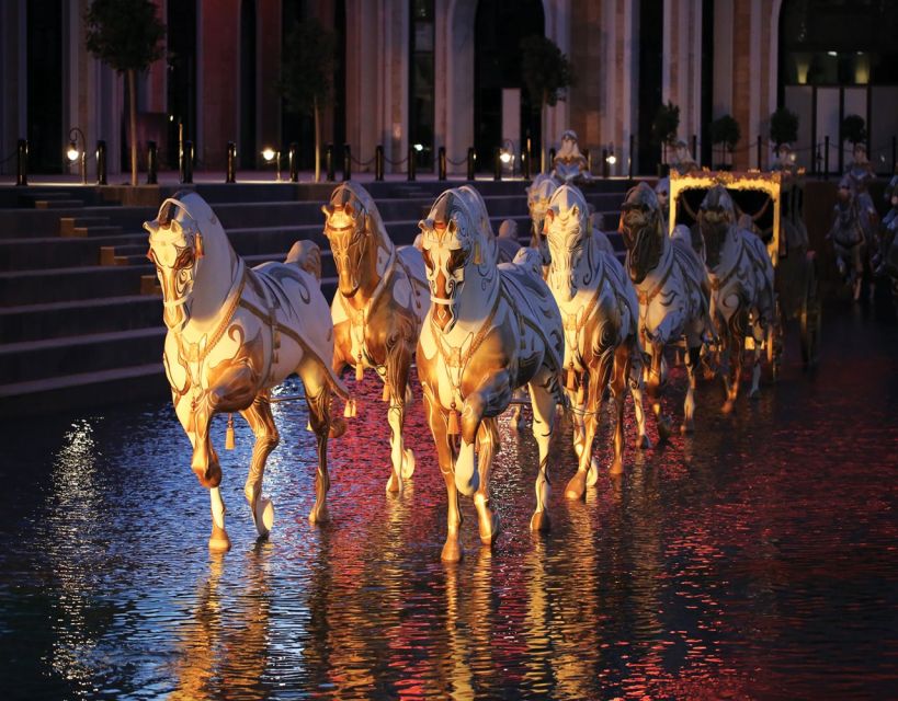 Antalya: Land of Legends Night Show Ticket with Boat Parade