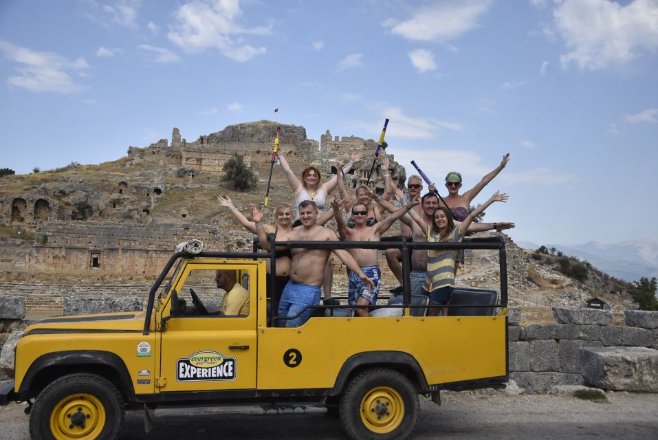 Fethiye: Jeep Safari Tour with Lunch and Natural Mud Bath