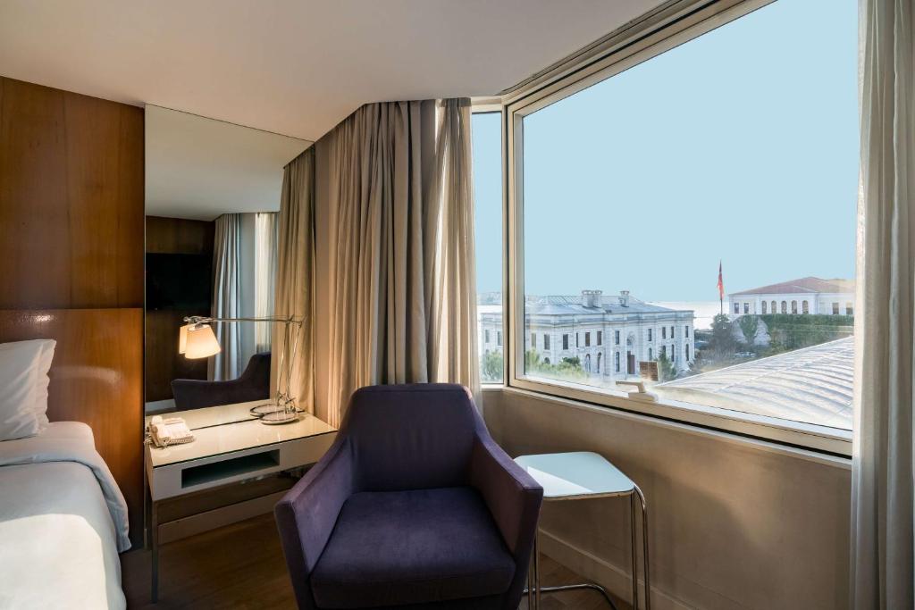 Premium Twin Room with Partial Sea View